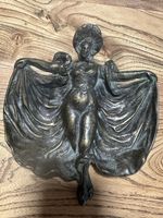 Jugendstil Schale mit Damenfigur um 1900 – Art Nouveau 