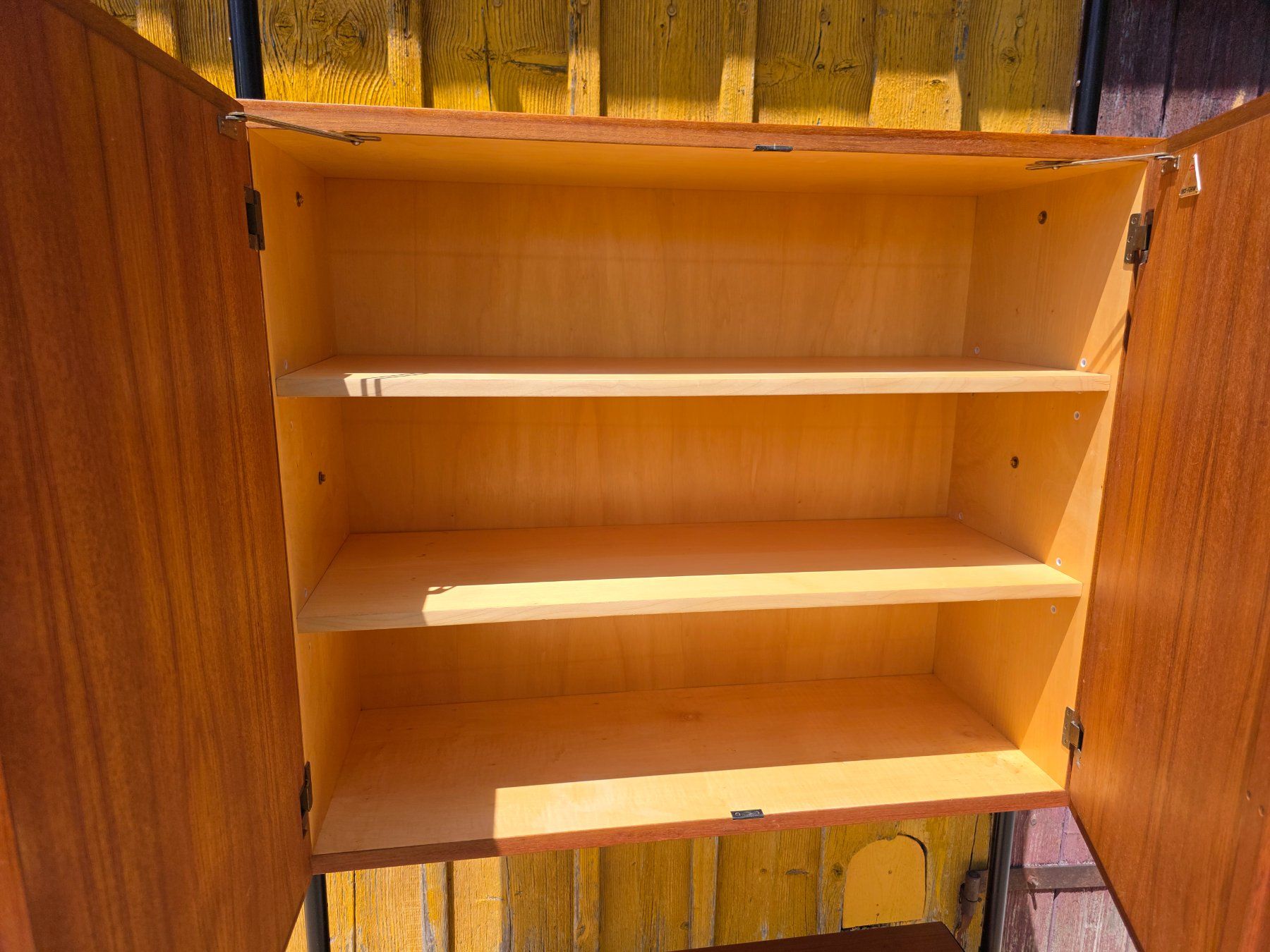 Regale: Teleskopregal  Teak  mit Korpus – Gebraucht aus Haslen AI von Vintagelix 6