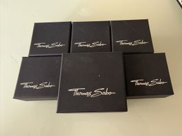6x Thomas Sabo Verpackung Kistli Schmuck Dose Karton
