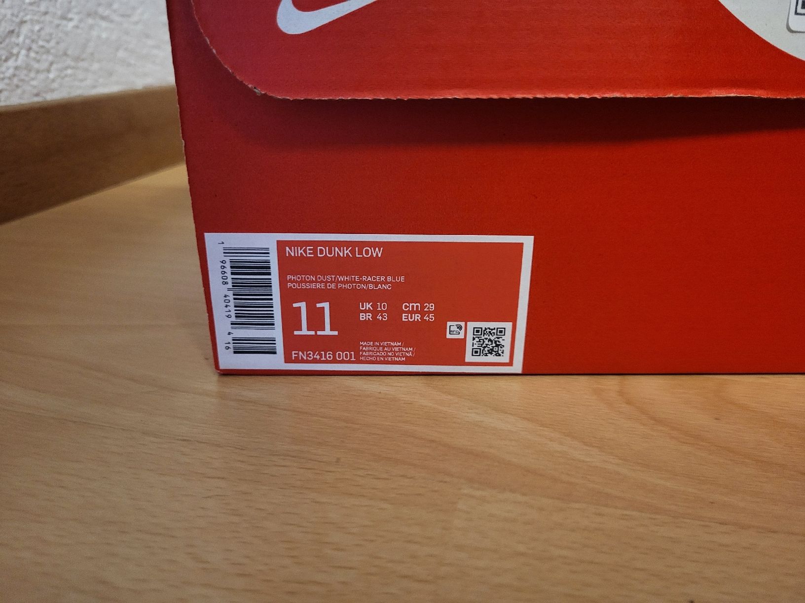 Nike Scarpe da uomo: Nike Dunk Low Racer Blue Photon Dust – Nuovo e nell'imballaggio originale da Messen venduto da ste_bsk5 5