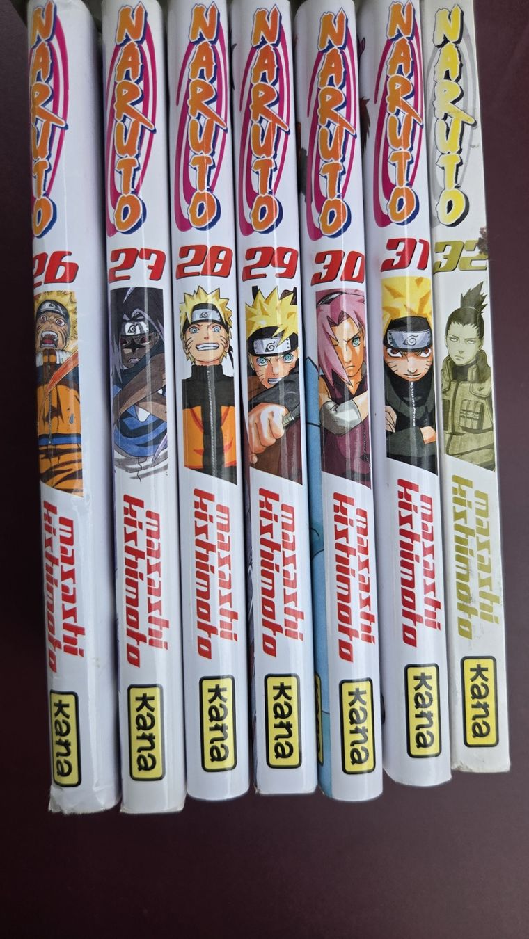Comics: Manga Naruto Tomes 26-32 – Gebraucht aus Valeyres-sous-Rances von Untitled