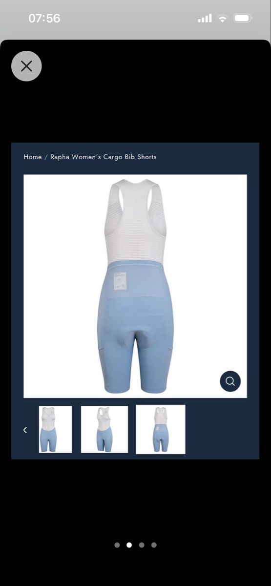 Rapha Kleiderpakete: Rapha Women's Lightweight Cargo Bib Shorts size S – Gebraucht aus Zürich von Nugteren 1