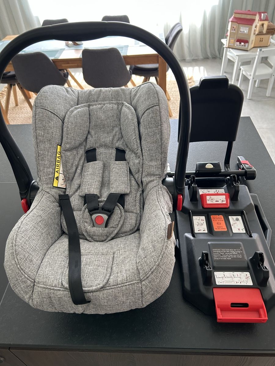 ABC Design Seggiolini per auto: ABC Design Babyschale mit Isofix Base Hazel – Usato da Niederhelfenschwil venduto da Anna-1212