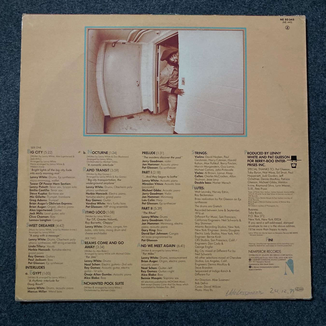 Schallplatten: LENNY WHITE - BIG CITY - LP – Gebraucht aus dachsen von oheio 1