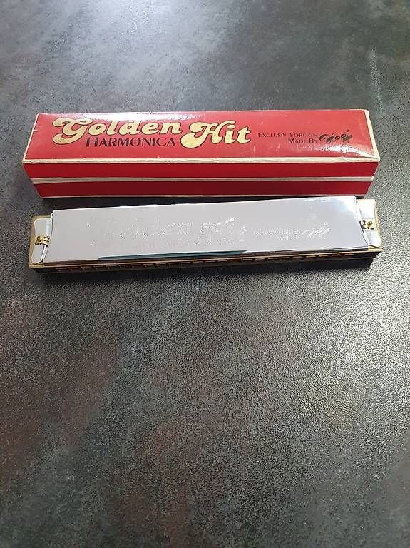 Musikinstrumente: Golden Harmonica Hit Made by Hopf – Gebraucht aus Rieden AG von Wirth03
