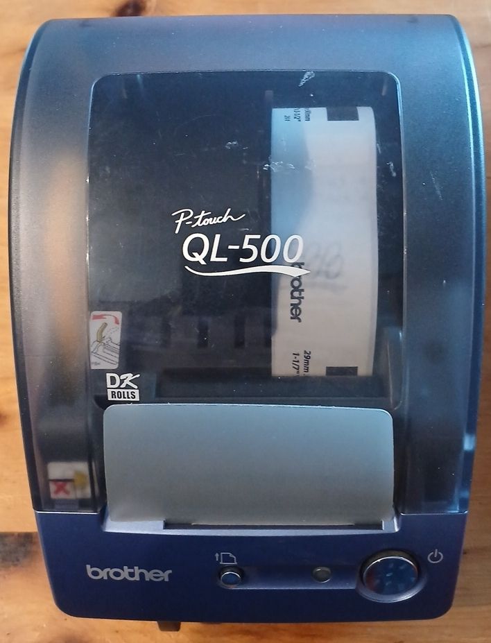 Brother Stampanti: Brother P-touch QL-500 Etikettendrucker – Usato da Maloja venduto da ato85