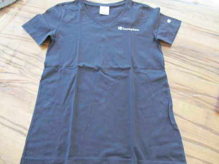 Schwarzes Champion T-Shirt, Grösse 164 Top Zustand!