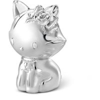 SALE => Charmmykitty Spardose versilbert