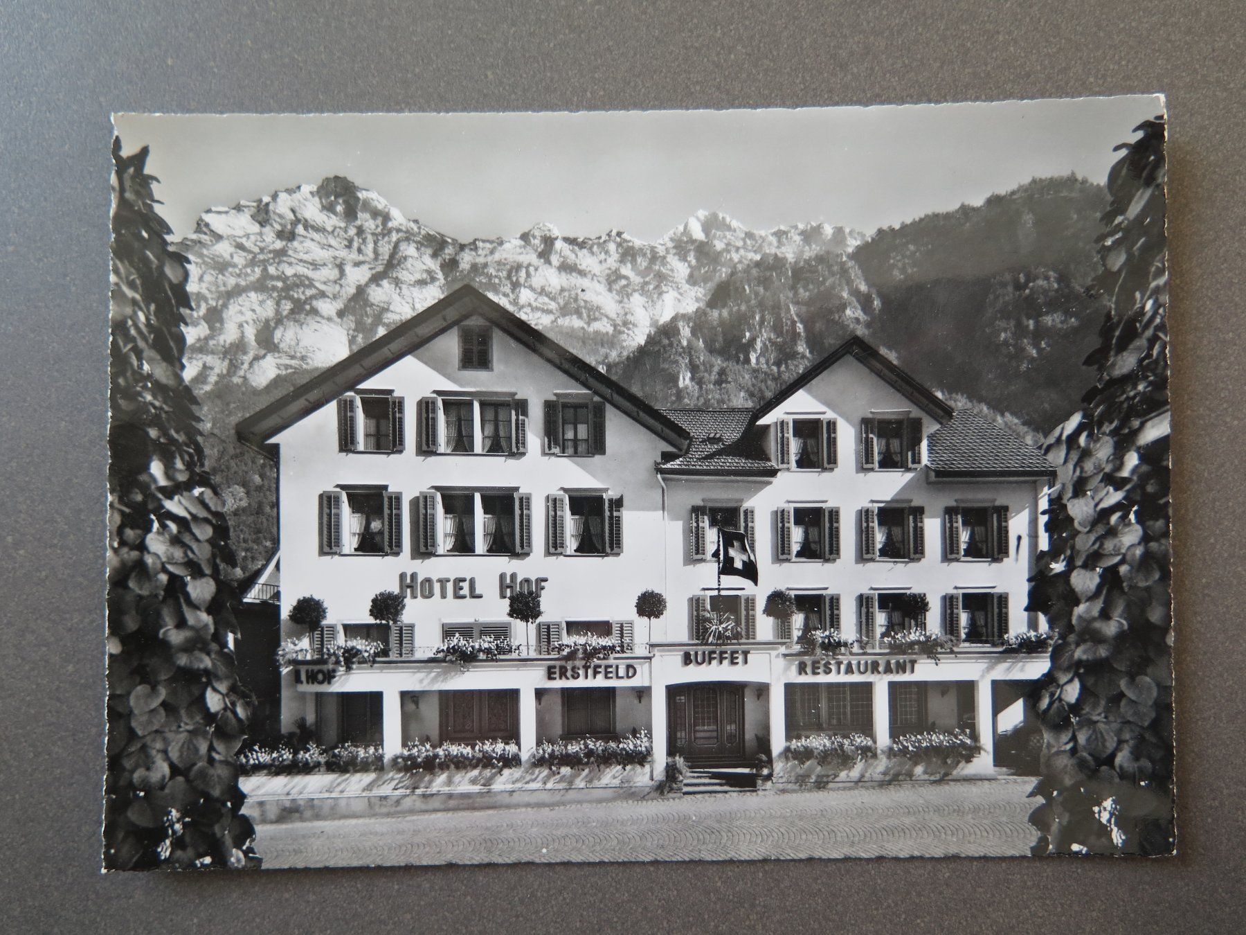 Cartes postales: ERSTFELD - HOTEL HOF – D'occasion à Wittenbach par lipasal