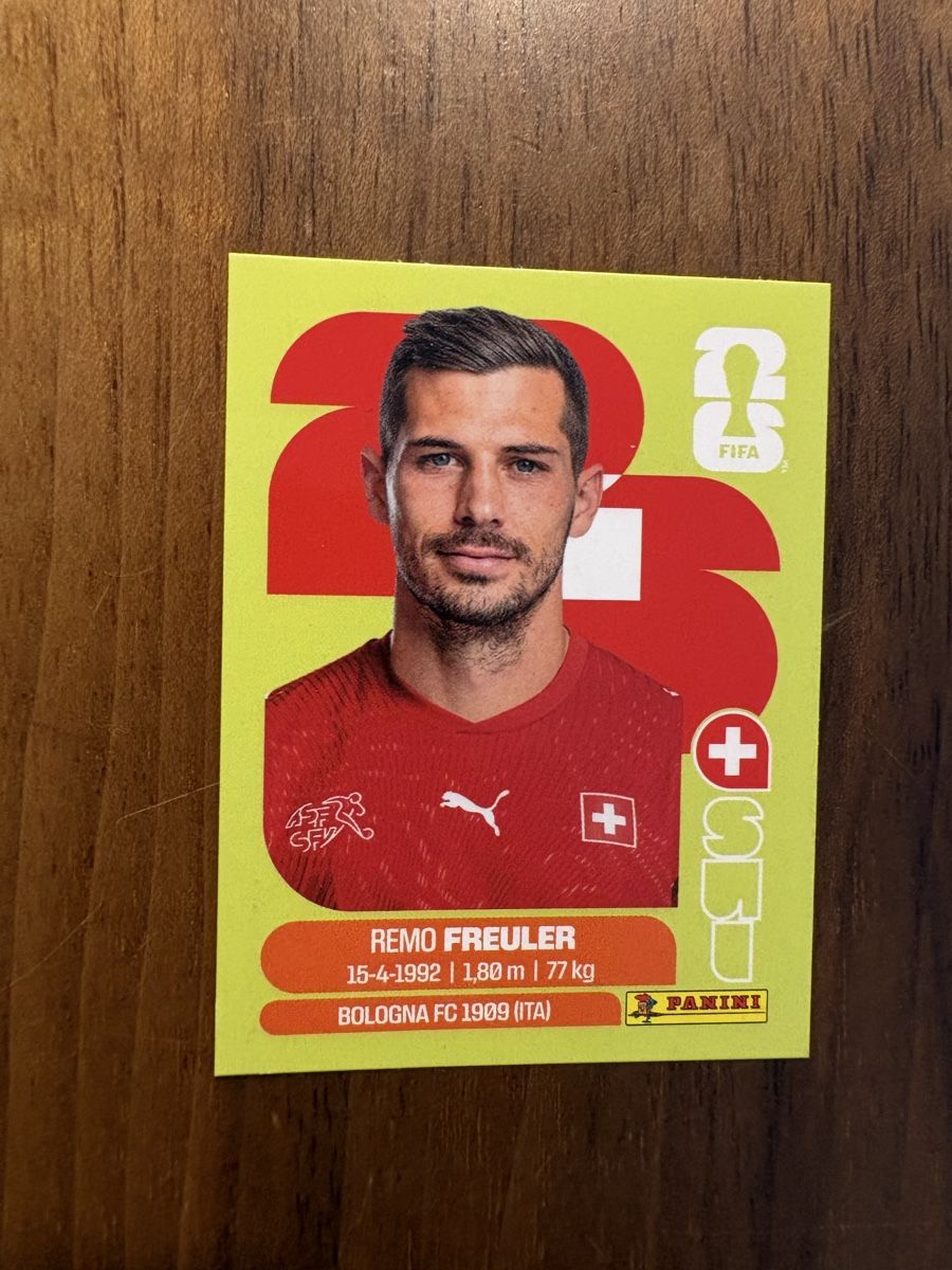 Panini Sammelbilder & Trading cards: Panini WM 2026 Remo Freuler Sticker – Neu (gemäss Beschreibung) aus Menznau von Hetfield85