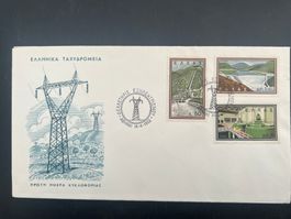 FDC  1962 Griechenland  auf Erstgsbrief (G649)