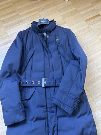 Originale Blauer Winterjacke