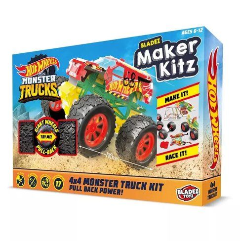 Hot Wheels Spielzeuge: Hot Wheels Monster Truck Maker Kitz – Neu und originalverpackt aus Oensingen von Liquidations-Shop