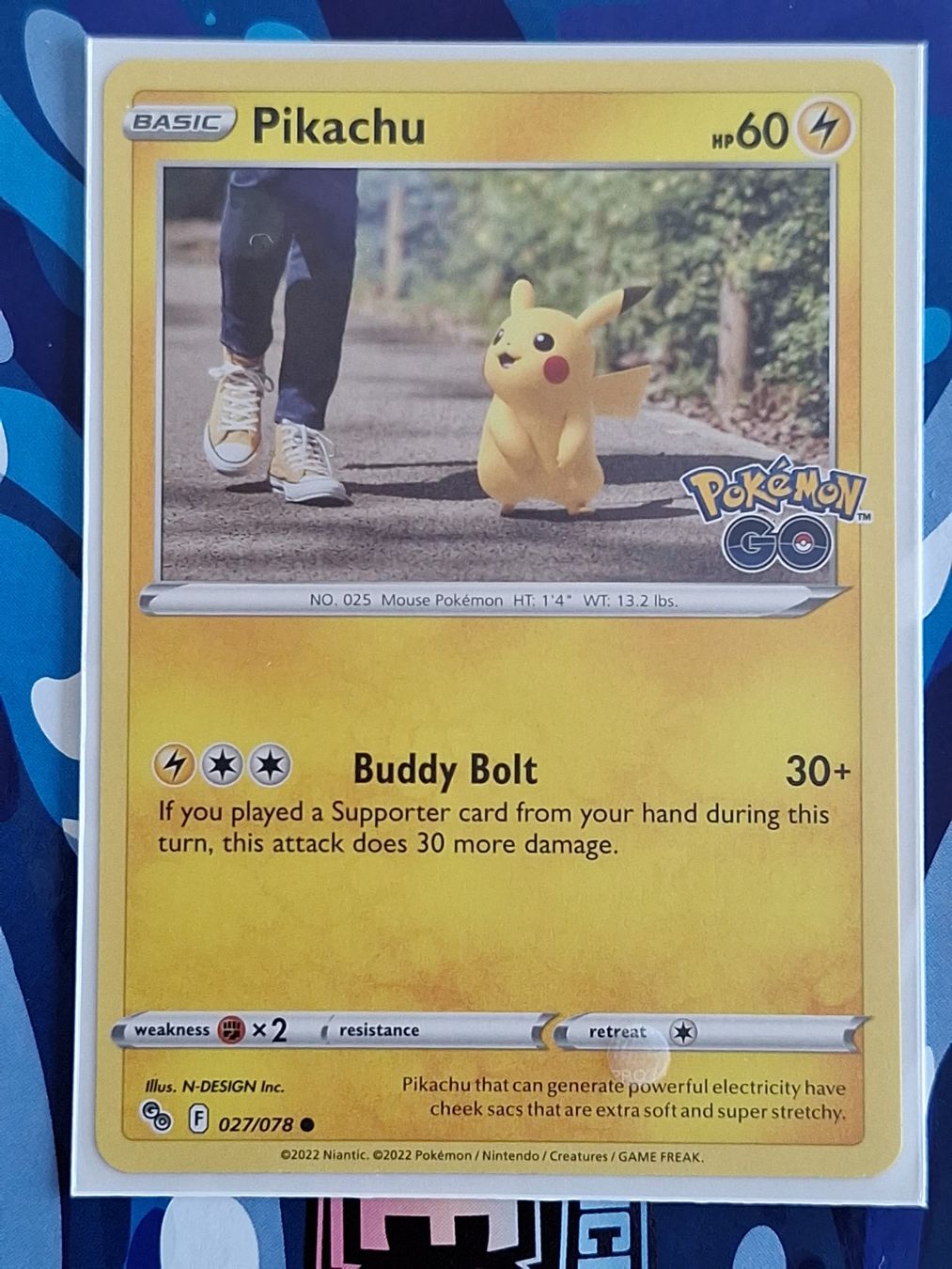 Pokémon Sammelbilder & Trading cards: Pikachu - Pokemon GO  #Ord19 – Gebraucht aus Altstätten SG von GGsGameshop