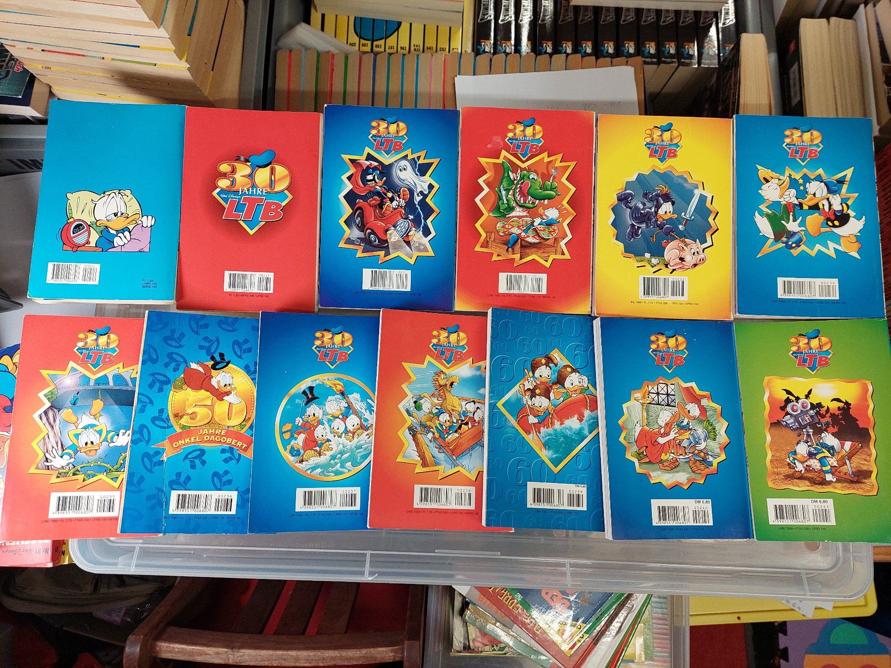 Fumetti: Lustiges Taschenbuch LTB 229-231 – Usato da Oberwil b. Zug venduto da PrimaryBlue 5