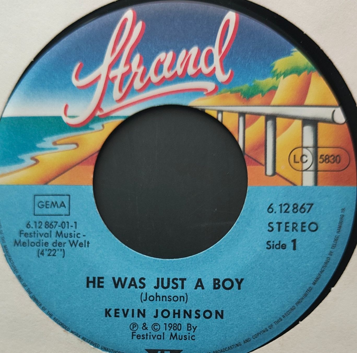 Dischi in vinile: Vinyl-Single Kevin Johnson - He Was Just A Boy – Usato da Langenthal venduto da Modo39