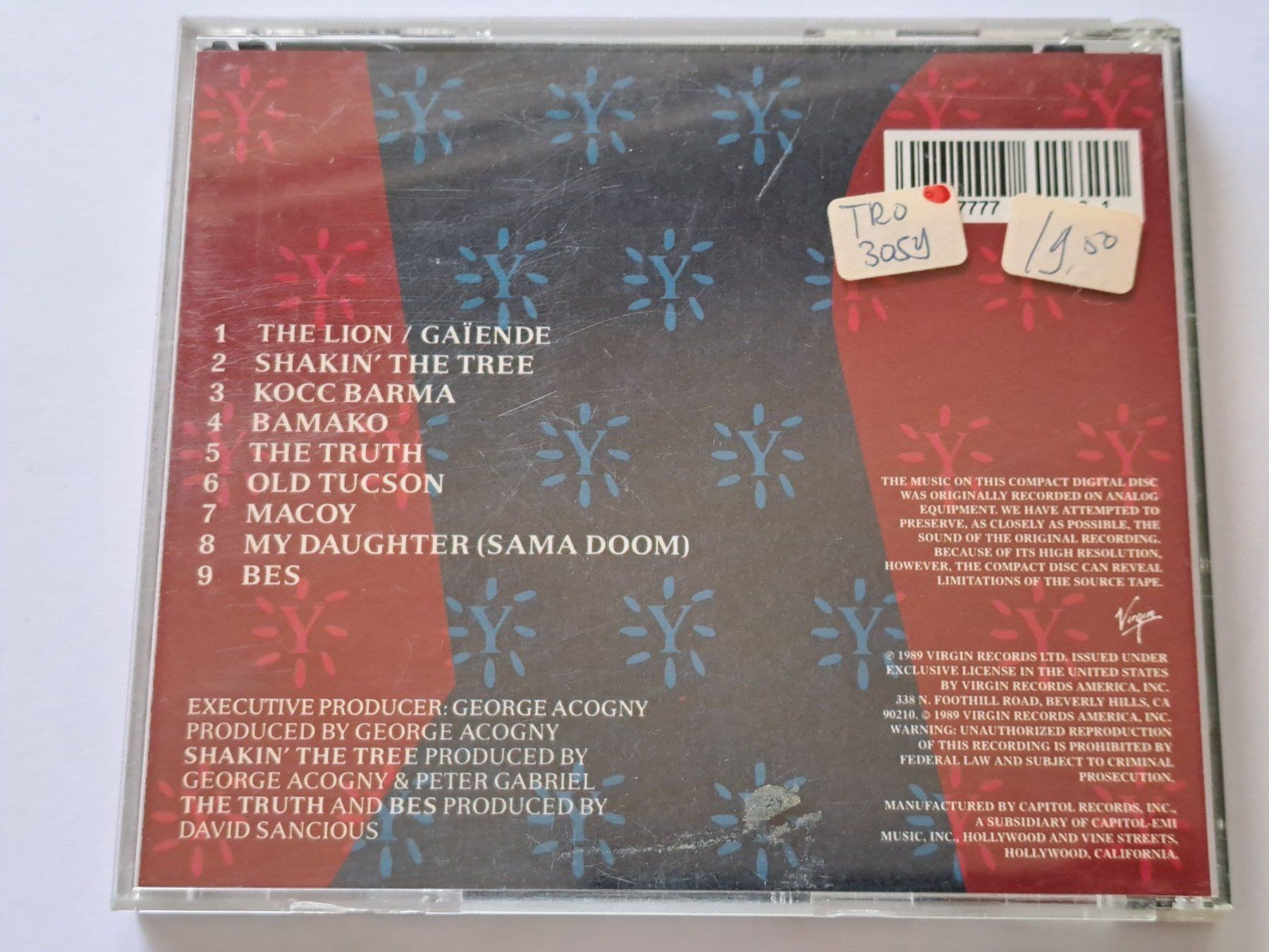 CD: CD Youssou N'Dour  - The Lion – Usato da Pully venduto da bro_n52j 1