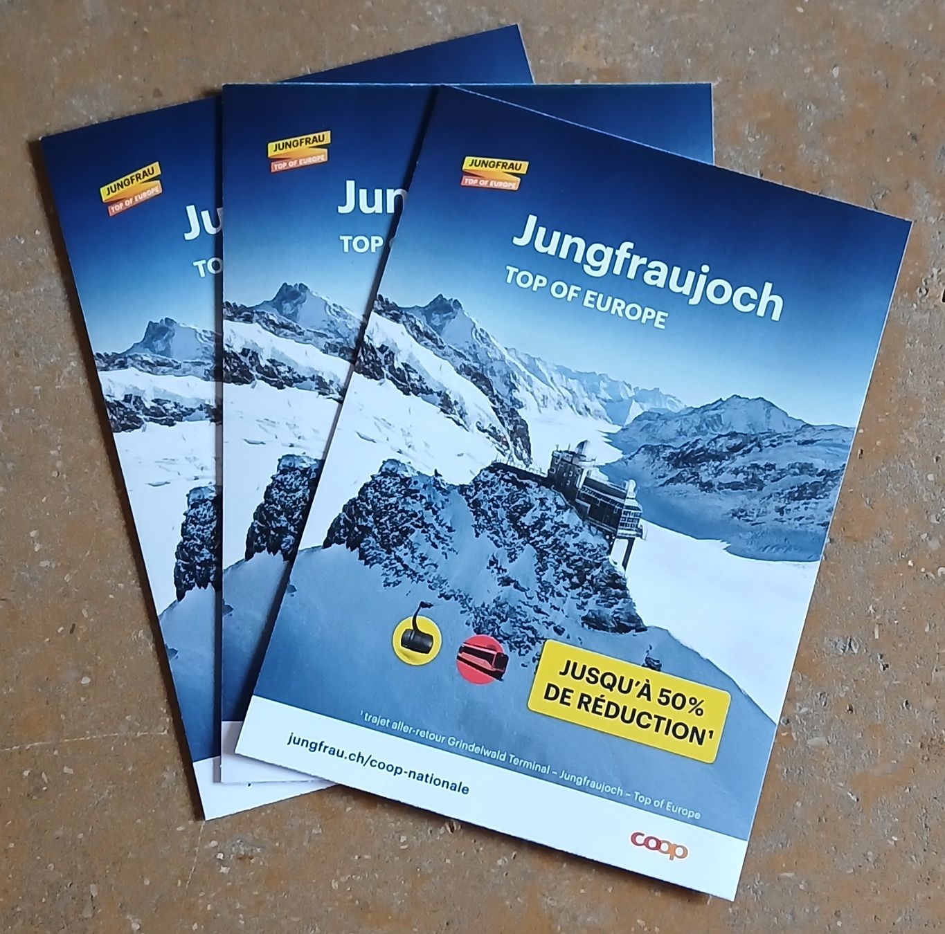 Gutscheine: Jungfraujoch offre 50% réduction 3 pièces – Neu und originalverpackt aus Le Sentier von Funko-Pop-1979