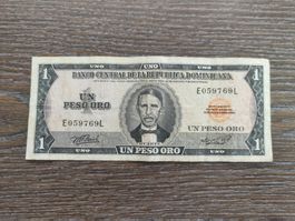 Dom. Rep. 1 Peso Oro 1976 !!!!!!