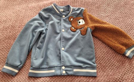 Süsse Teddy Jacke für Kinder, Grösse 134/ 9 jahre