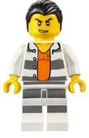 Lego City Minifigur "Police - Jail Prisoner" (cty0613)