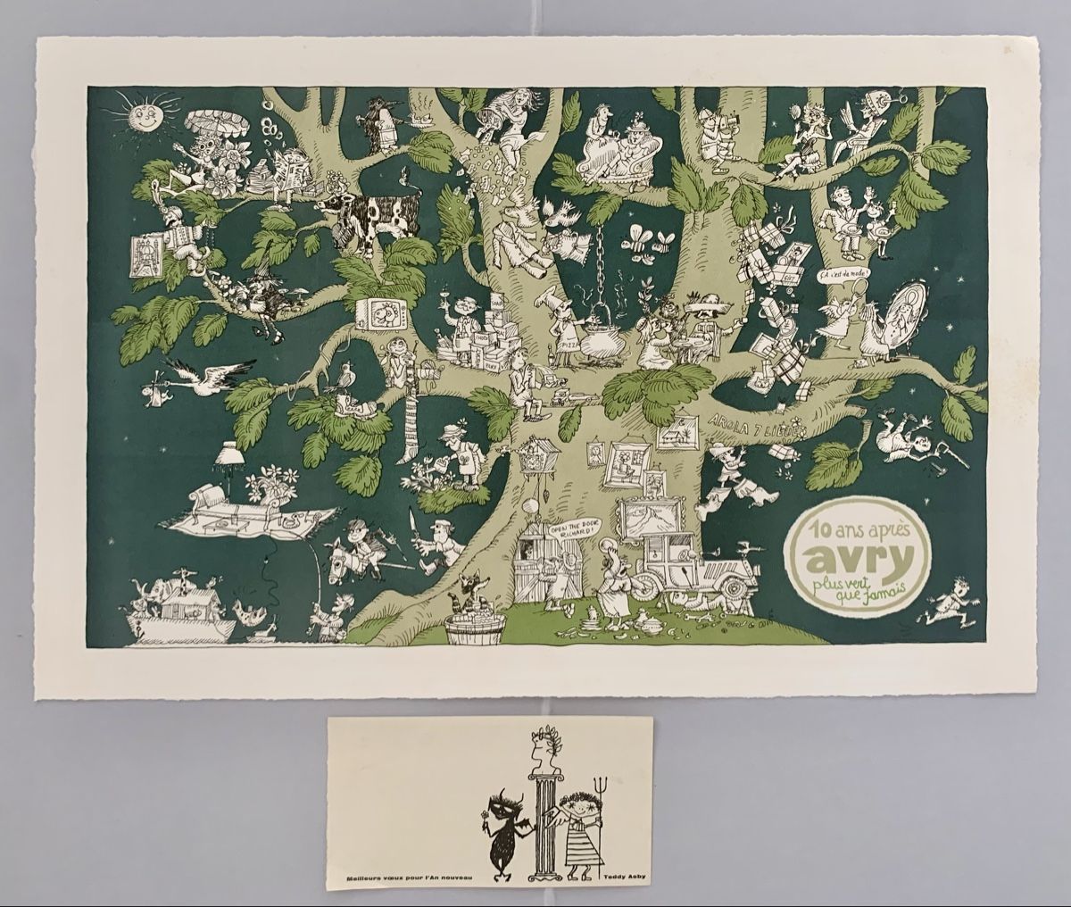 Grafica & Litografie: Schweizer Kunst - Teddy AEBY (1928-1992) – Usato da Düdingen venduto da polytropon_5