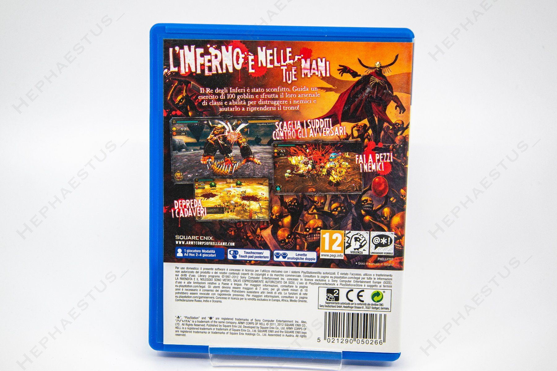 Sony Giochi: Army Corps of Hell PS Vita – Usato da Effretikon venduto da Hephaestus_ 1