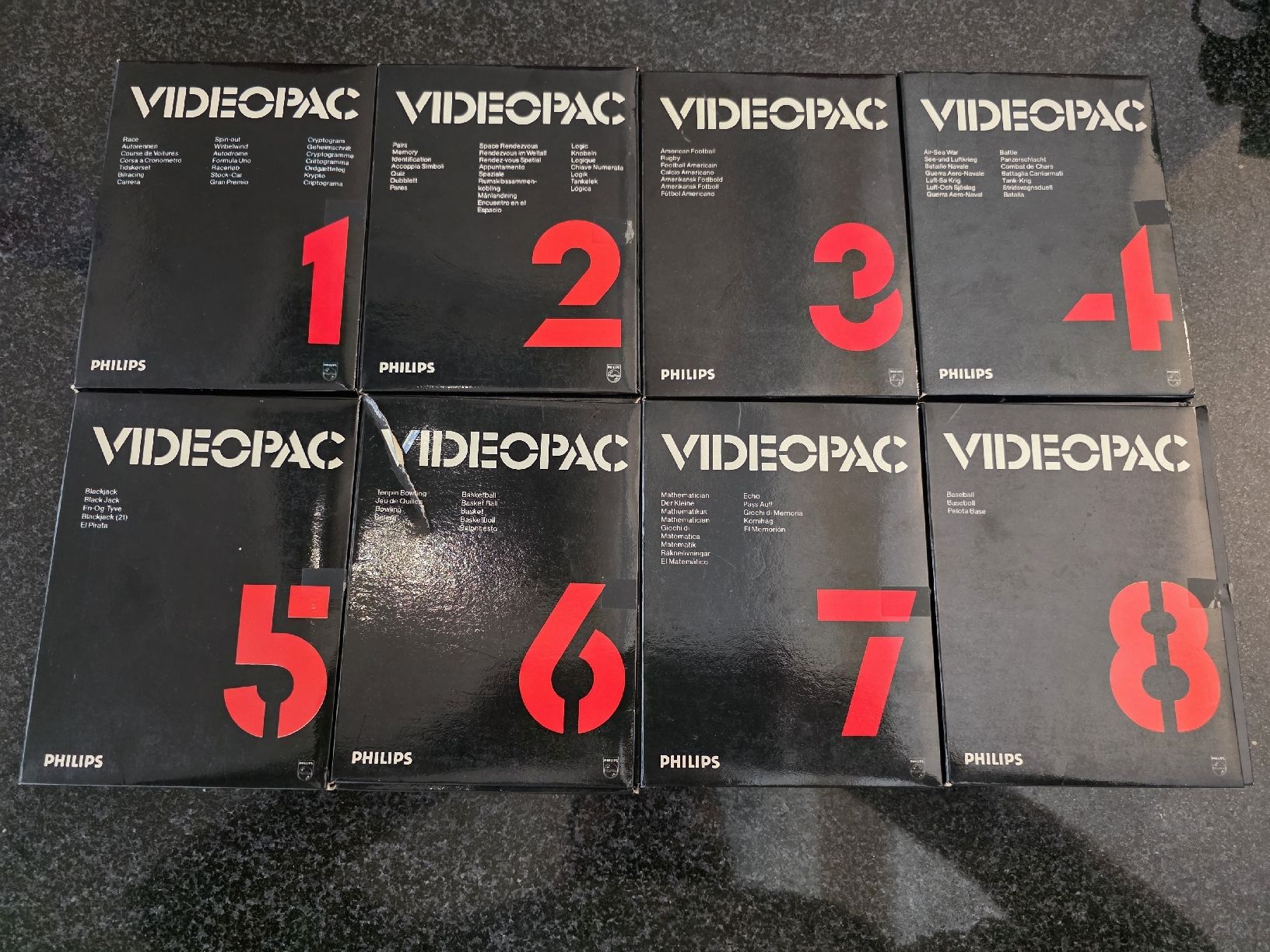 Philips Console: Phillips VideoPac Computer G7000 avec 8 jeux – Usato da Chavornay venduto da Crash37 1