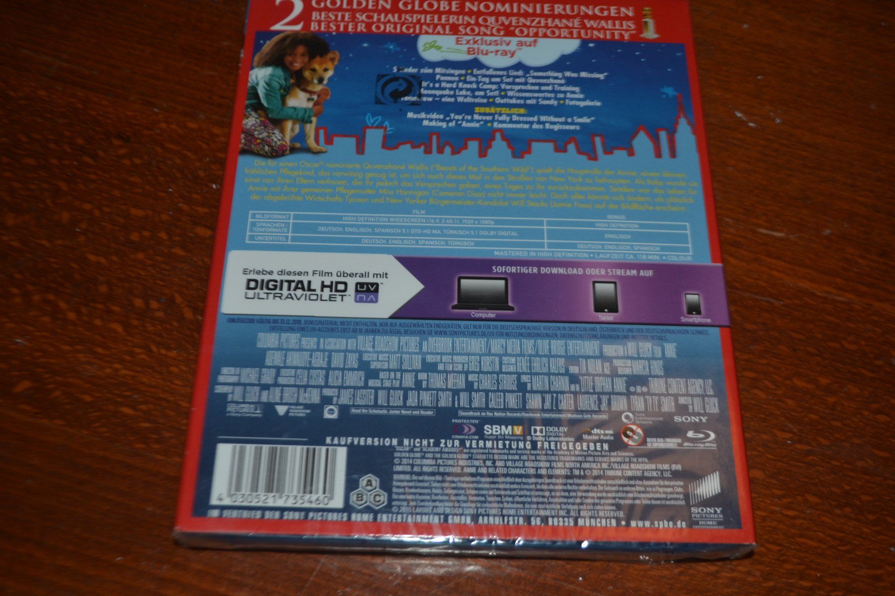 Tutti i DVDs: Annie (NEU) – Usato da Laupen ZH venduto da chefdom 1