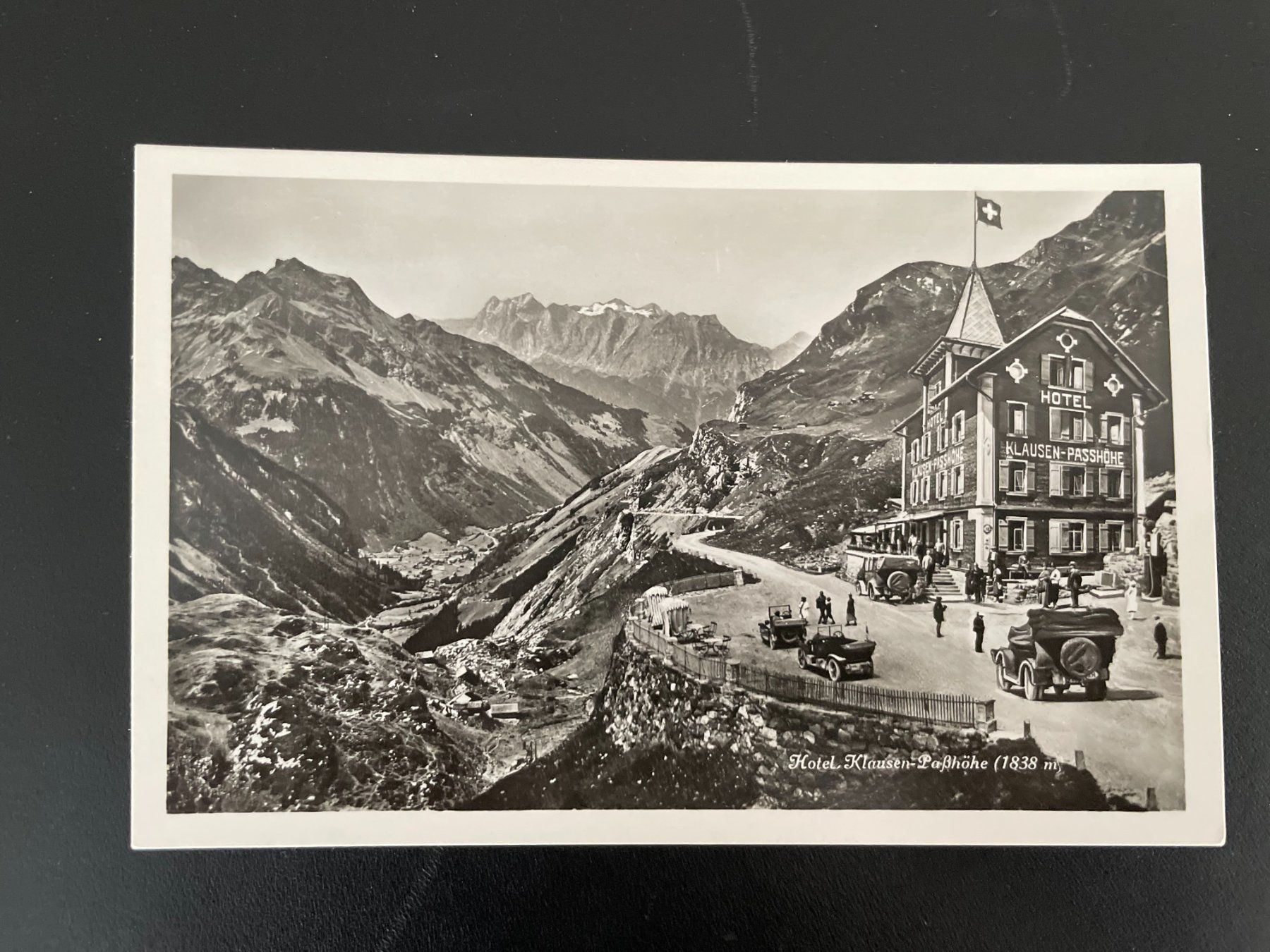 Cartoline postali: AK UR Hotel Klausen-Passhöhe – Usato da Thal venduto da Danny82