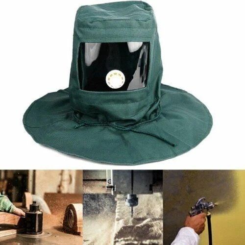 Protezione per viso e udito: Sandstrahl haube Anti Wind Helm Schutz Maske – Nuovo (secondo la descrizione) da Kirchdorf AG venduto da Apost008 4