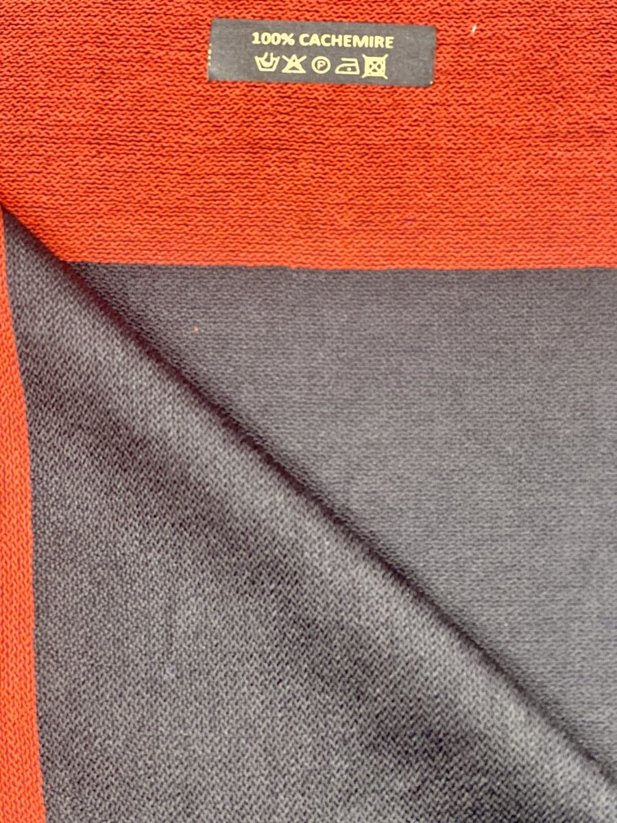 Foulards, Tücher & Schals: Étole multi-couleur 100% cachemire, franges, unisexe – Neu und originalverpackt aus Coffrane von Luxary_16 3
