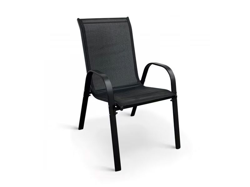 Sedie: COCON Gartenstuhl Frida Schwarz, 2er-Set – Nuovo (secondo la descrizione) da Frauenfeld venduto da fashj4n 2
