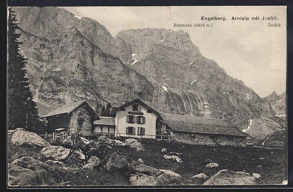 Cartoline postali: AK Engelberg, Arnialp mit Juchli – Usato da Berlin venduto da bartko-reher
