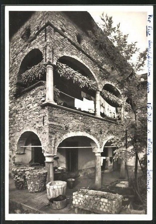 Cartoline postali: Losone, motivo, circolata 1940 – Usato da Frauenfeld venduto da POML