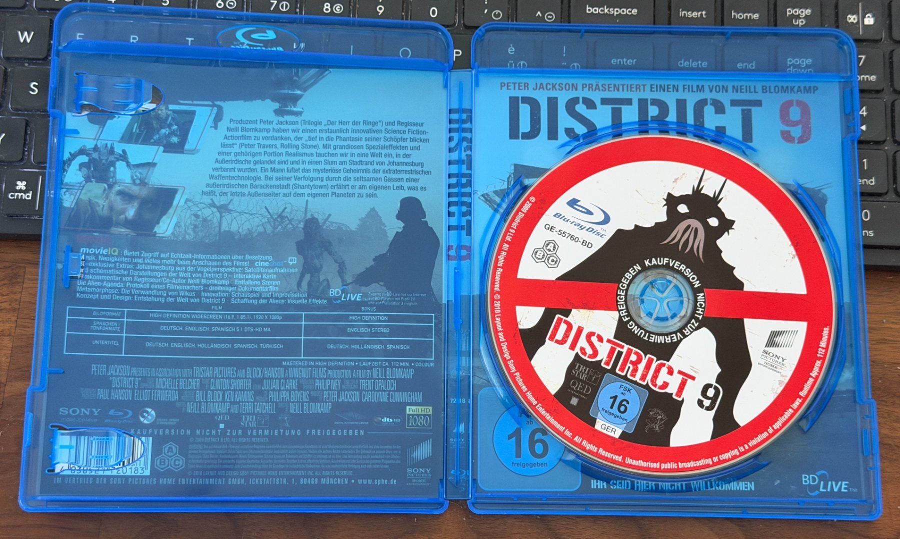 Tutti i DVDs: District 9 (2009) - Blu-ray – Usato da Semsales venduto da __Florian__ 3