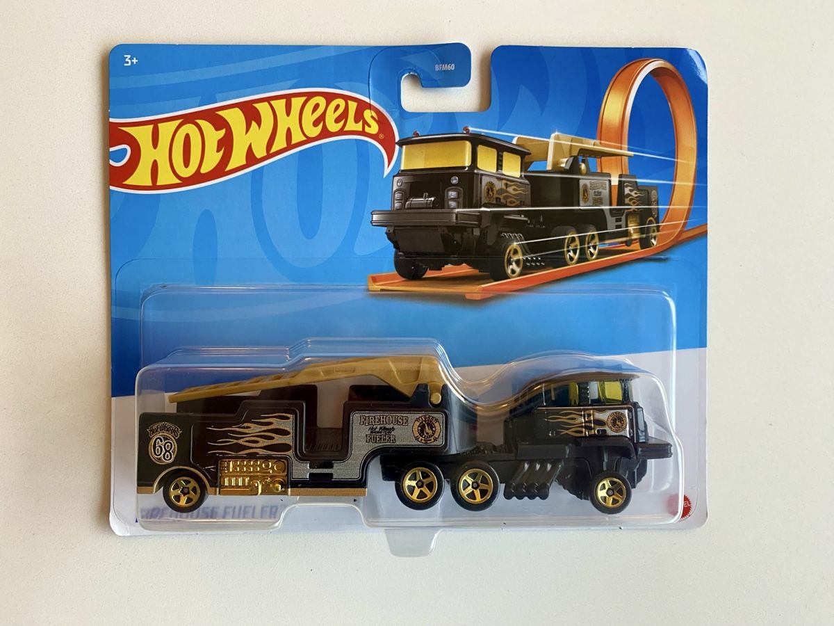 Hot Wheels Modellini d'auto: Hot Wheels Firehouse Fueler – Nuovo e nell'imballaggio originale da Oberembrach venduto da theZaz