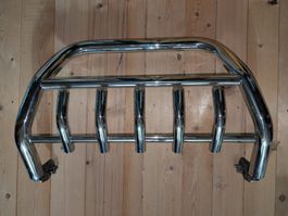 Mercedes Viano Frontschutzbügel / Bullbar Edelstahl Chrom