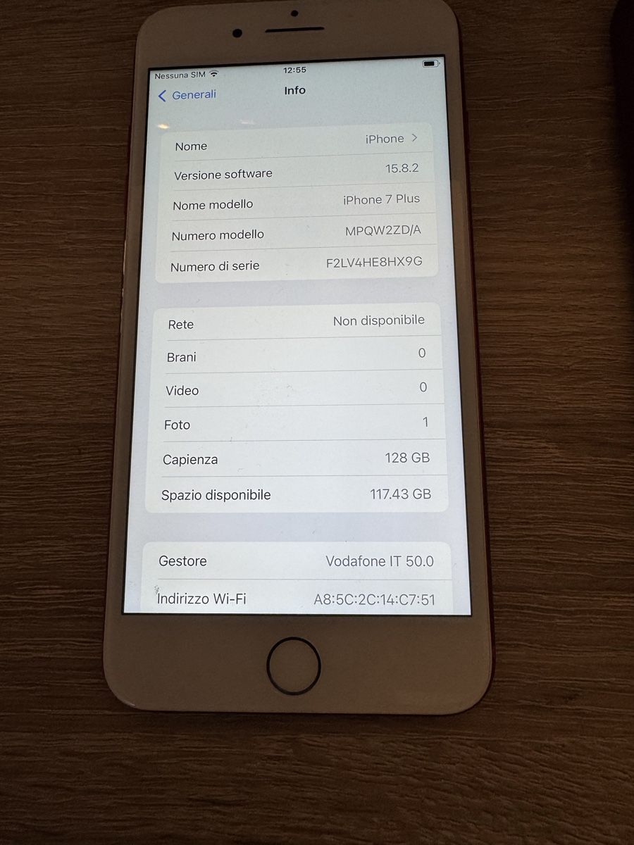 Apple Telefoni cellulari / Smartphones: Apple iPhone 7 Plus 128gb Red Edition – Usato da Uznach venduto da enrico06 2