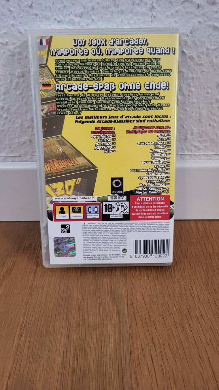 Sony Giochi: PSP - Midway Arcade Treasures Extended Play – Usato da Münsingen venduto da Heroism2010 1
