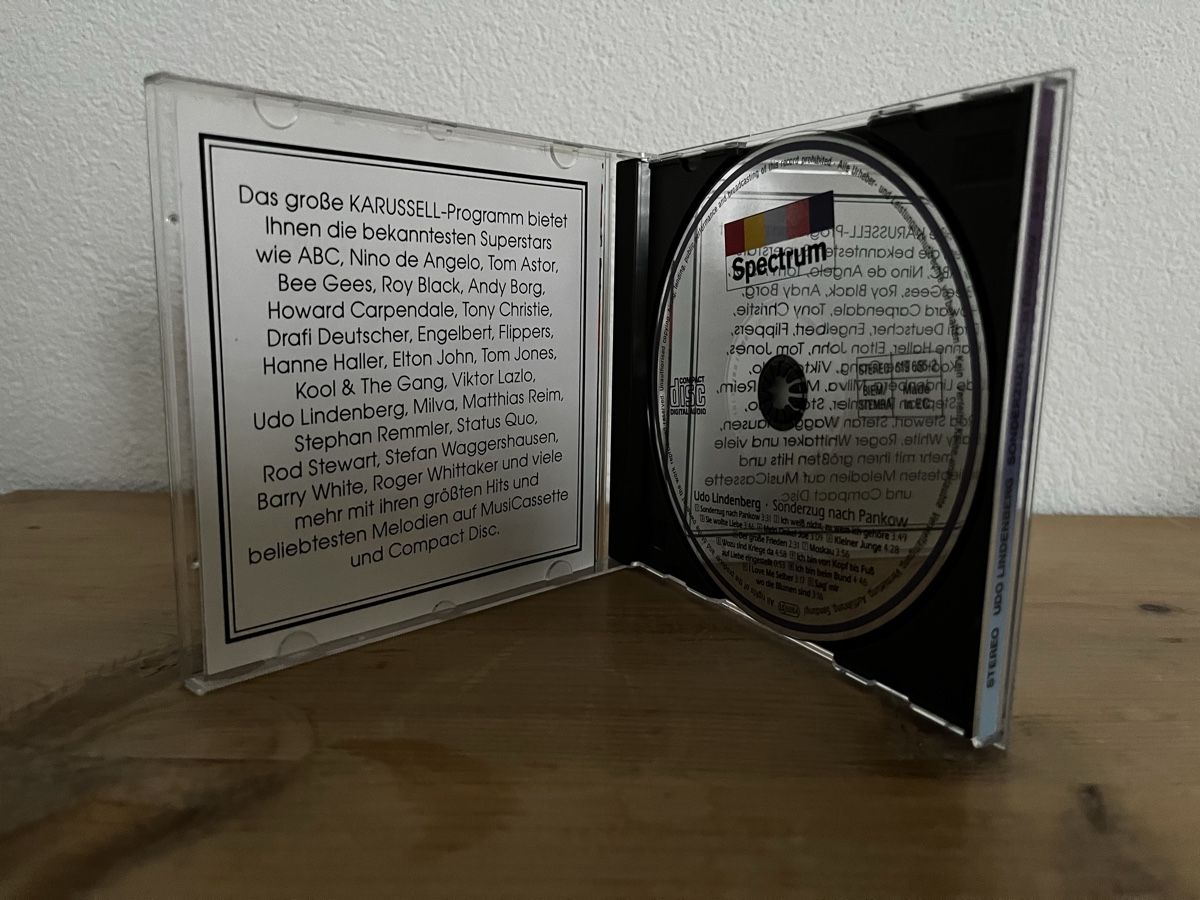 CDs: Udo Lindenberg - Sonderzug nach Pankow CD – Gebraucht aus Bassersdorf von McRob00 1