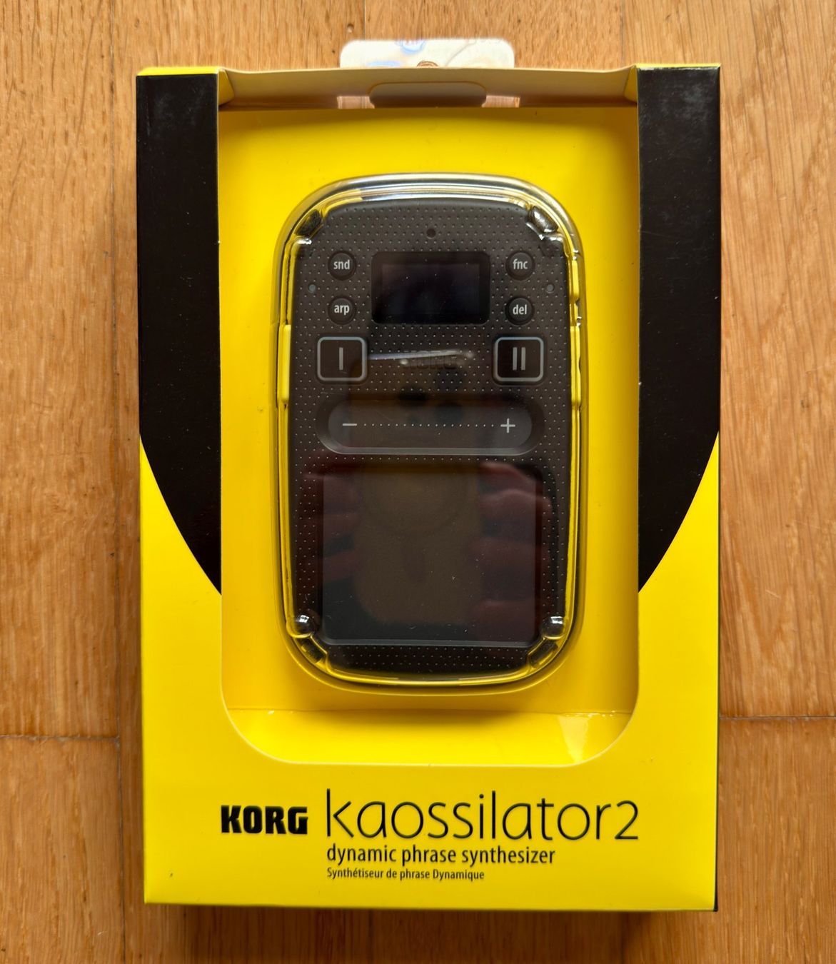 Korg Musikinstrumente: Korg Kaossilator 2 Handheld Dynamic Phrase Synthesizer – Neu und originalverpackt aus Lengwil von miamab