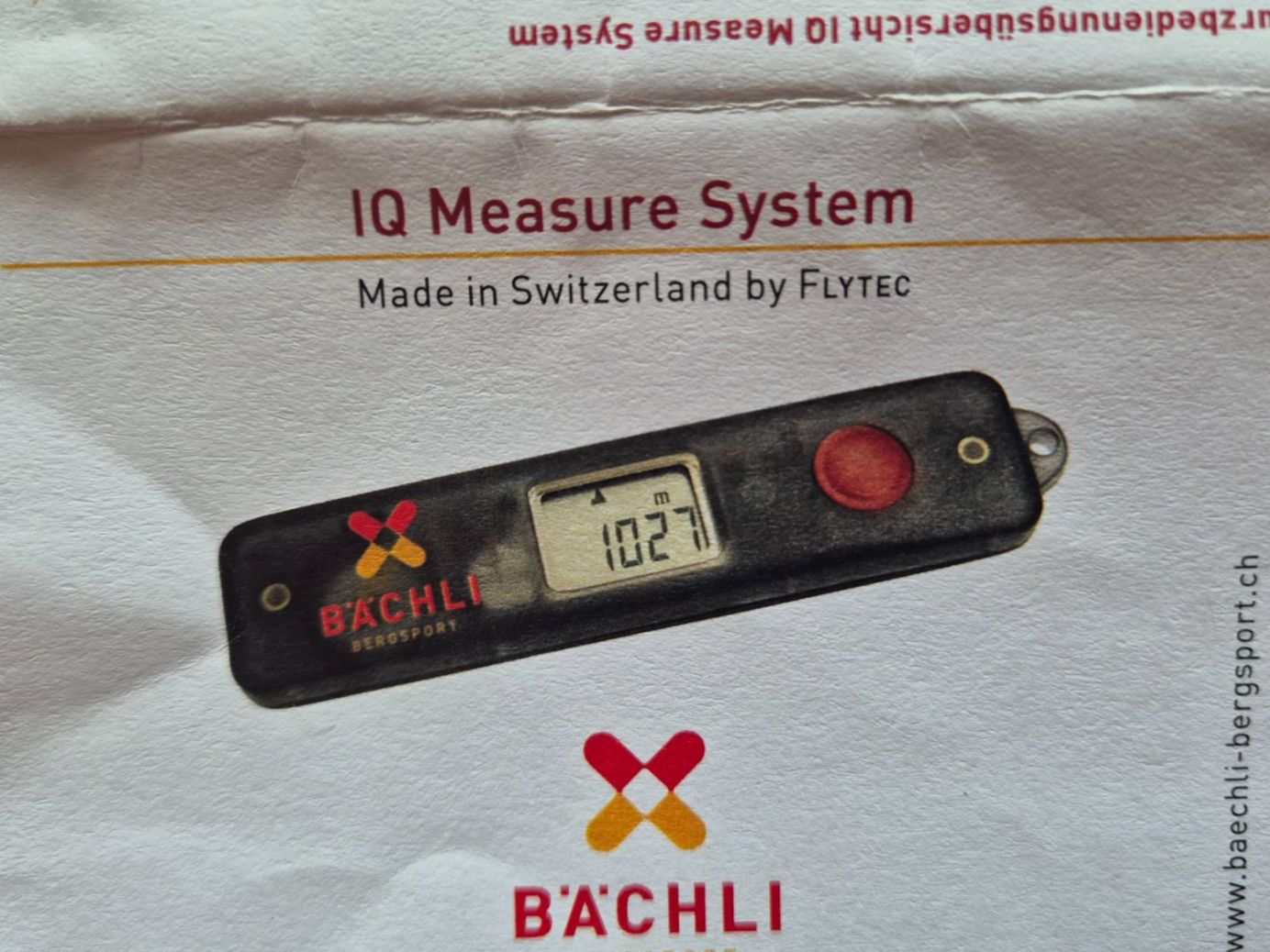 Messen: IQ Measure System von Bächli Bergsport – Gebraucht aus Buchs SG von MStBu 2