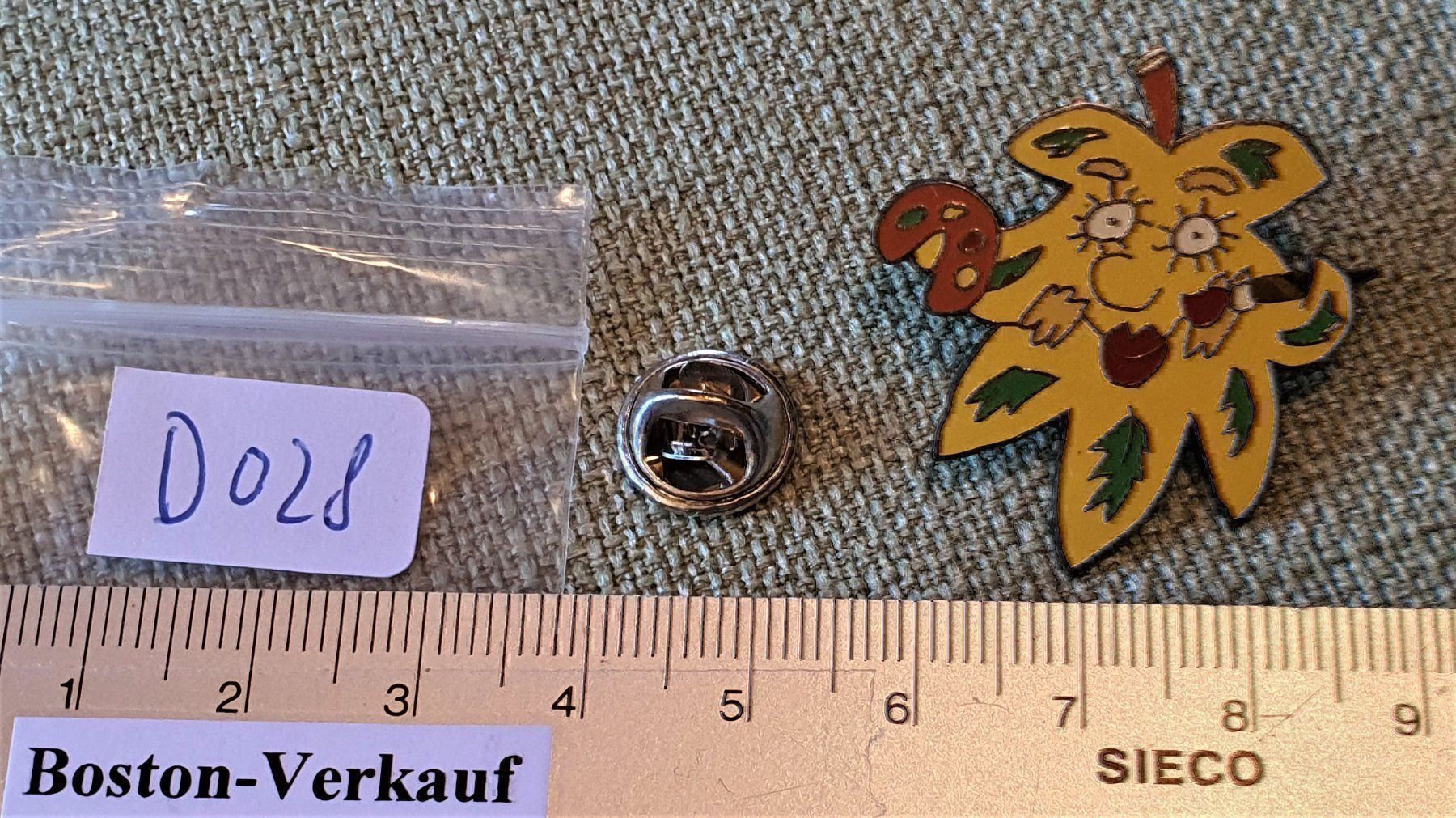 Spille & Fermagli: D028 - Kunst Pin Herbst Blatt Maler – Usato da Reinach BL venduto da Boston-Verkauf 3