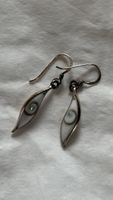 Ohrringe mit Muster, 925 Silber