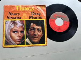 NANCY SINATRA tolle Single DEAN MARTIN Things Kult Top