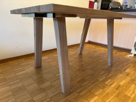 Esstisch Eiche massiv ausziehbar guter Zustand 140cm