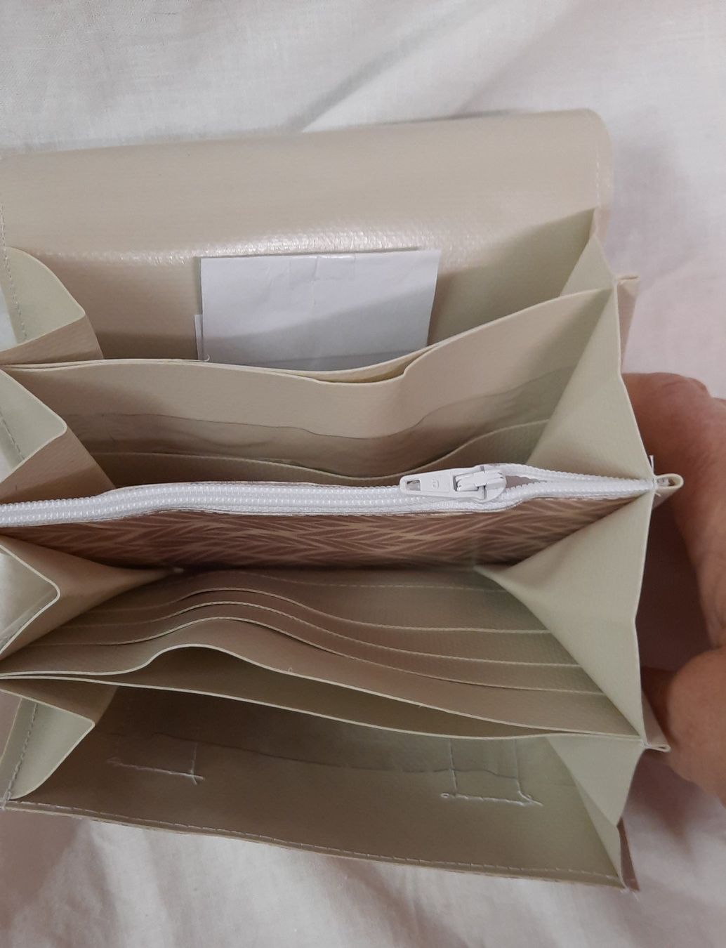 Brieftaschen: Wachstuch - Portemonnaie Neu – Neu (gemäss Beschreibung) aus Spreitenbach von Margot-09 2