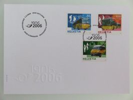 Enveloppe timbrée Helvétia 2006