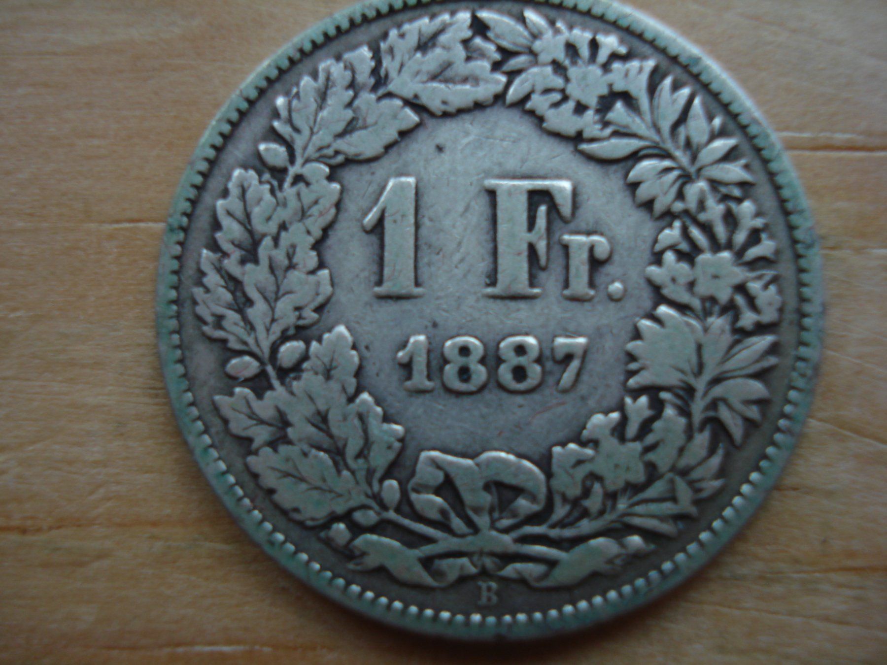 Tutti le monete: (S2) 1 Franken 1887 – Usato da Erlach venduto da Net-Coins